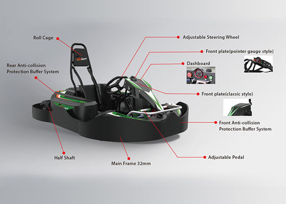 APP Adjustment Control 50km/h Electric Go Kart