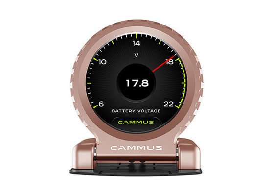 Cammus เครื่องวัดความเร็วรอบอัตโนมัติ Rose Gold OBD2 Turbo Boost Gauge