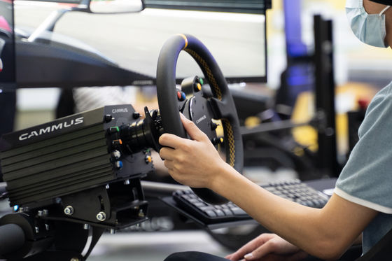 รองรับ OEM 3 Pedal PC Game Driving Simulator
