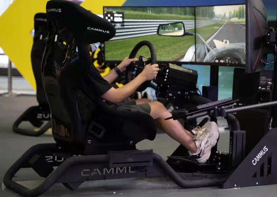 CAMMUS เครื่องจำลองการฝึกอบรมการขับขี่ที่ออกแบบตามหลักสรีรศาสตร์สำหรับสวนสนุก