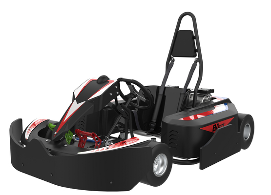 Sport Fast Track 7.2Nm Mini Electric Drift Kart 540w/h ขับเคลื่อนด้วยแบตเตอรี่ในร่ม